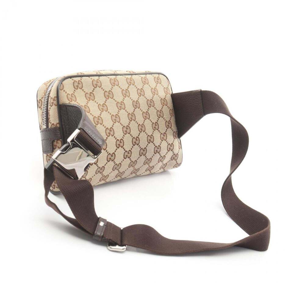 GUCCI Brown Leather Fanny Pack - Picture 2 of 7